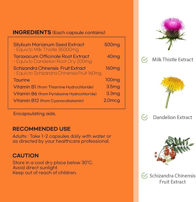 Hi Well Premium Liver Manager 35000 60VegeCapsules