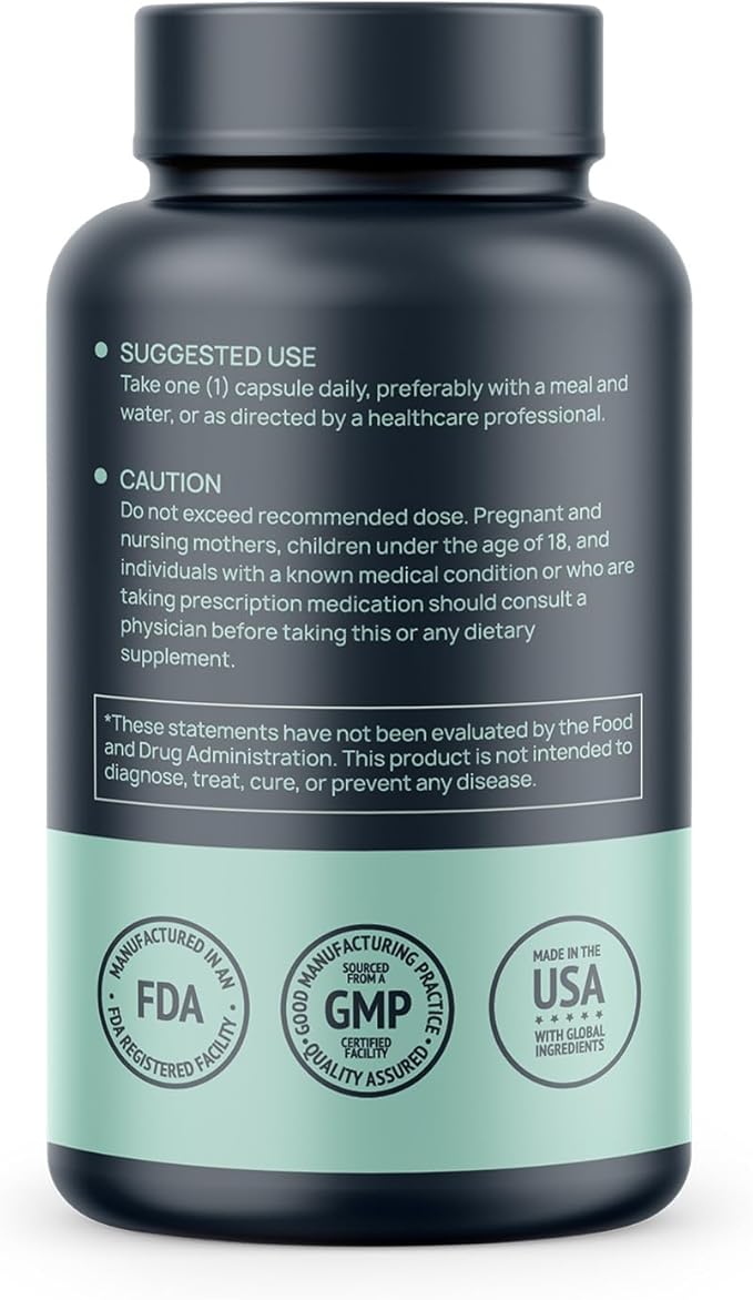 Trans‑Pterostilbene 200 mg — High Bioavailability Antioxidant for Healthy Aging Cellular Brain &amp Heart Support — Vegan Non‑GMO Soy‑Free Gluten‑Free 120 Capsules (120 Day Supply)