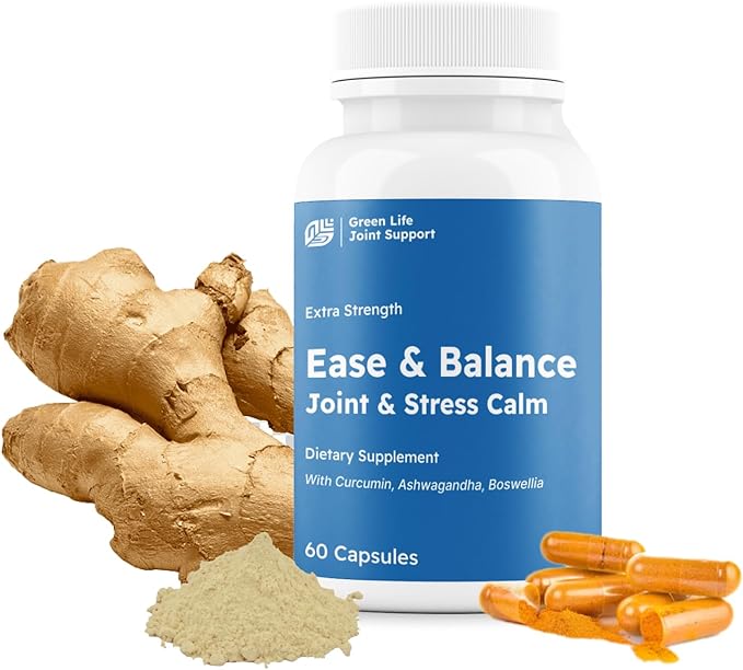 Premium Curcumin Phytosome 750mg Ashwagandha for Stress &amp Balance Sensoril &amp Boswellia Support for Mind &amp Body High Bioavailability 60 Capsules.