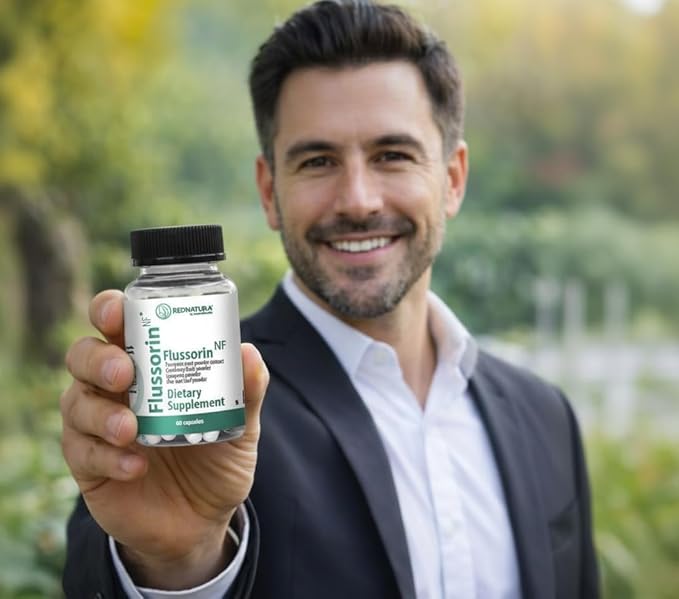 Flussorin by RedNatura – Herbal Supplement for Men's Health – Prostate Supplement 60 Capsules