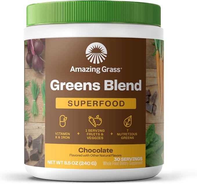Amazing Grass Greens Blend Superfood &amp Greens Blend Superfood: Super Greens Smoothie Mix