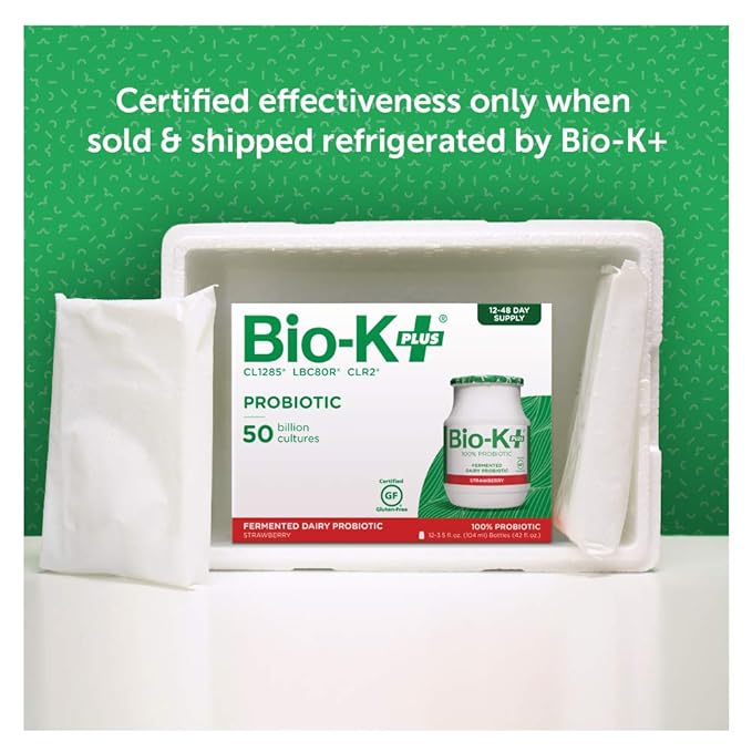Bio-K Strawberry 12Pk +CRV