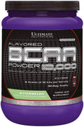 Ultimate Nutrition Flavored BCAA Powder - Caffeine Free with 3g Leucine 1.5g Valine 1.5g Isoleucine - Post Workout Amino Acid Supplement Pink Lemonade 30 Servings