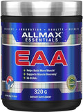 ALLMAX Essentials EAA Unflavored - 320g Powder - Helps Build More Muscle &amp Support Recovery - 5g BCAAs - Vegan &amp Gluten Free - 30 Servings