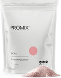 Promix BCAA Post-Workout Energy Powder - 5g Micronized BCAAs Sugar Free Plant Based Vegan Keto - Raspberry Lemon - 30 Servings (Pack of 1)