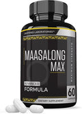 Justified Laboratories Maasalong Max 1600MG Advanced Men's Health Masalong Formula 60 Capsules