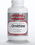 Anabol Naturals L-Ornithine 2000 Capsules 500 mg Free Form