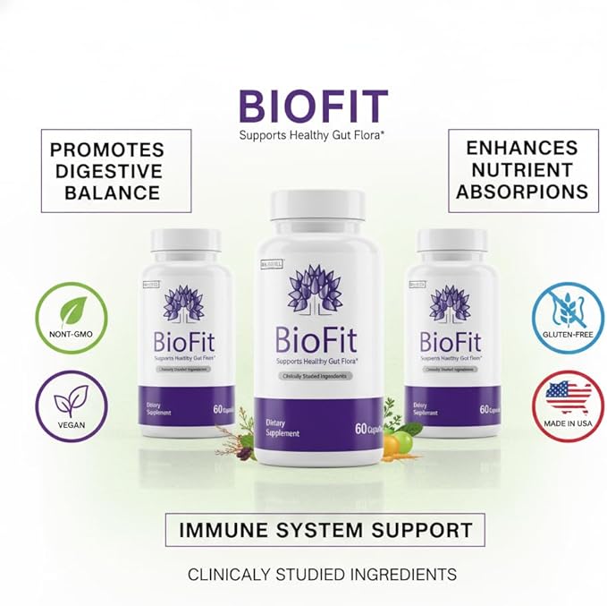 Biofit Probiotic Pills Bio Fit Supplement (60 Capsules) (3)