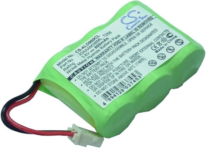 VI VINTRONS Battery for AUDIOLINE 970G CAS 1300 CDL 960G CLA 103 CLA 120 CLA 1600