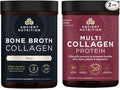 Ancient Nutrition Bone Broth Collagen Powder Pure 30 Servings + Multi Collagen Protein Powder Unflavored 45 Servings