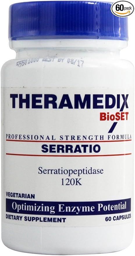 Theramedix Serratio 120K 60 vcaps by Theramedix