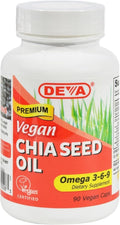 Deva Vegan Vitamins Chia Seed Oil Vegan 90 Sgel2