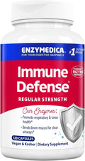 Enzymedica Immune Defense Regular Strength Proteolytic Enzymes for Immune Support 120 Count