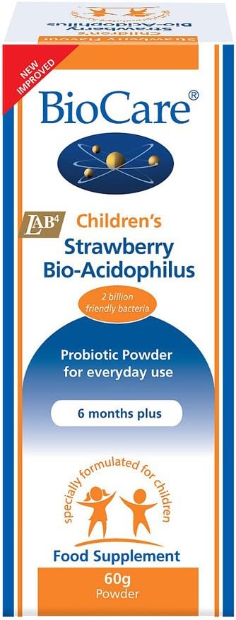 Biocare - Child Strawberry BioAcidophilu | 60g
