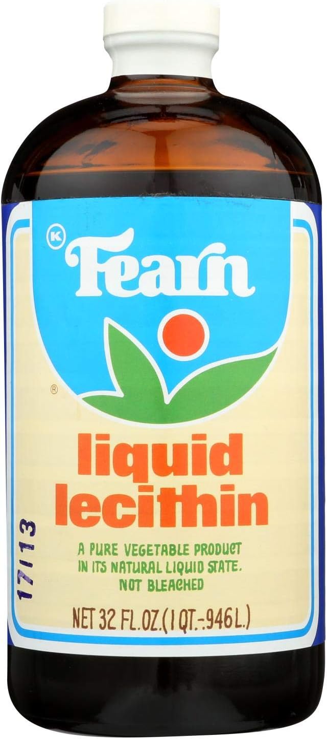 Fearn Liquid Lecithin 32 Ounce - 3 per case.3