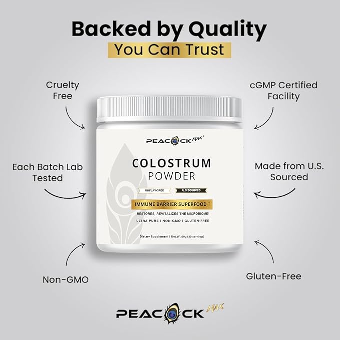Keto Multi Collagen Peptides (16.2 oz) + Creatine Monohydrate Powder (500g) + Colostrum Powder (60g) Bundle – Unflavored Gluten-Free Non-GMO Clean Ingredient Formula