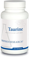 Biotics Research Taurine – 500 mg Taurine Amino Acid Brain Health Cardiovascular Health Antioxidant. 100 Capsules.