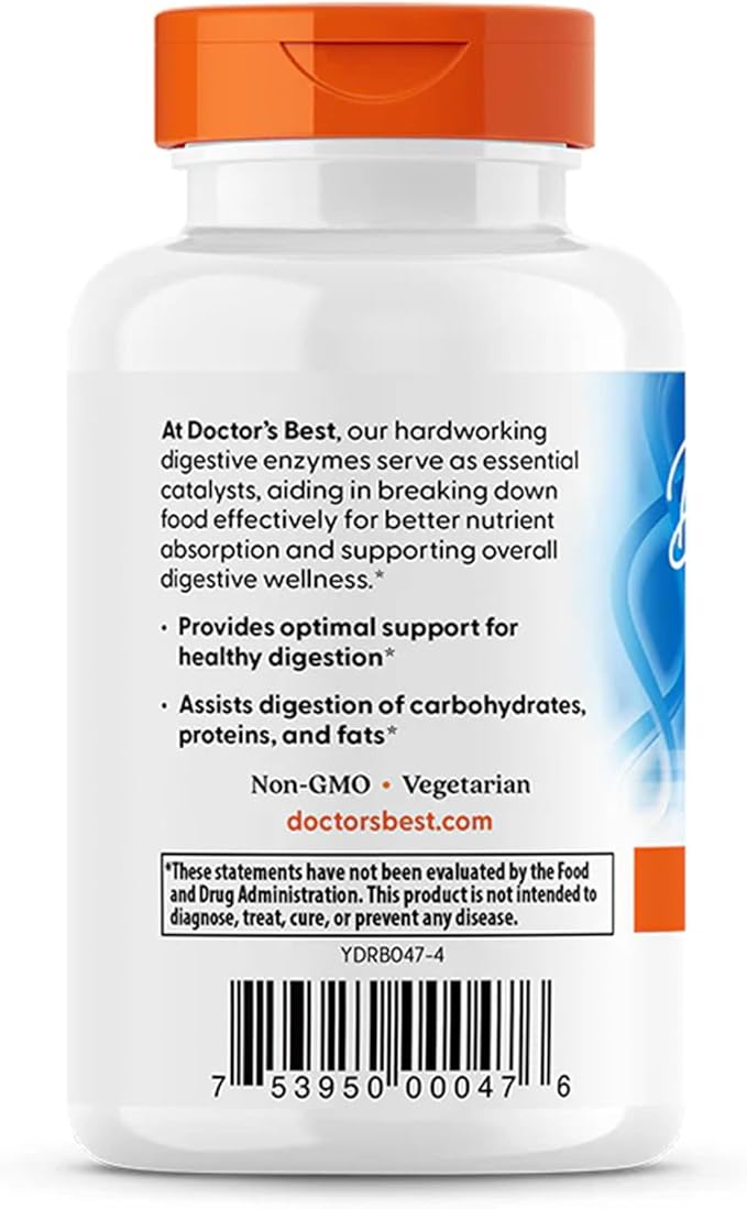 Doctor's BEST (2 Pack Digestive Enzymes 90 Veggie Caps