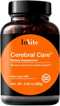 Invite Health Super Focus IQ (Cerebral Care) - Supports Brain Health Including Memory Focus Attention and Mood - 30 Servings
