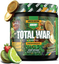 REDCON1 Total War Pre Workout - Leprechaun Limeade 320mg Caffeine Beta Alanine + L-Citrulline Malate Increase Pump &amp Focus (30 Servings)