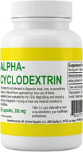 Alpha Cyclodextrin Capsules Pack of 2 x 60 ct (120 Capsules Total)