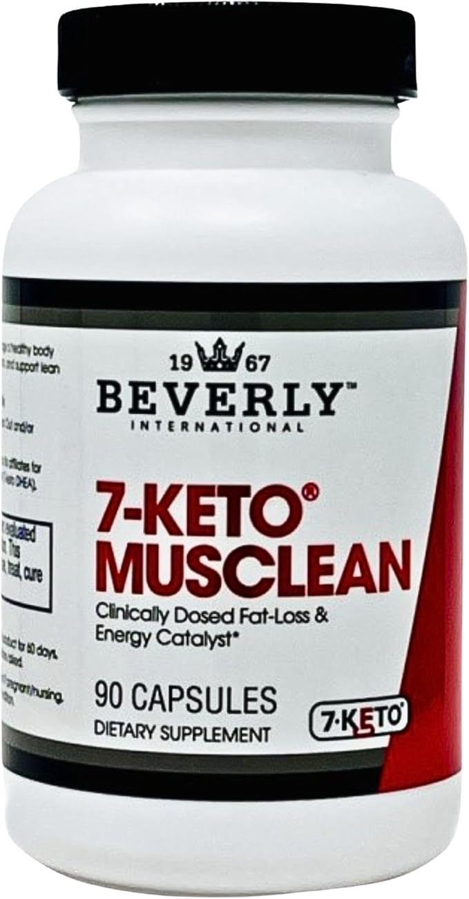 7-KETO Musclean. Lose up to 3X as Much Body Fat Without Losing Muscle Tone. Potent Thermogenic DIET Pill for Men &amp Women. Boost Fat-Burning Metabolism. KETO DIET - Reduce overeating. 90 caps