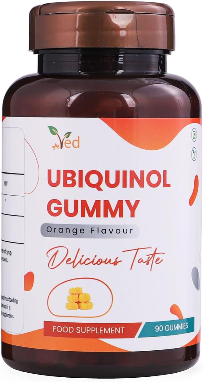 Ubiquinol Gummy 150 mg 90 Counts High Absorption/Enhanced boiactivity CoQ10.