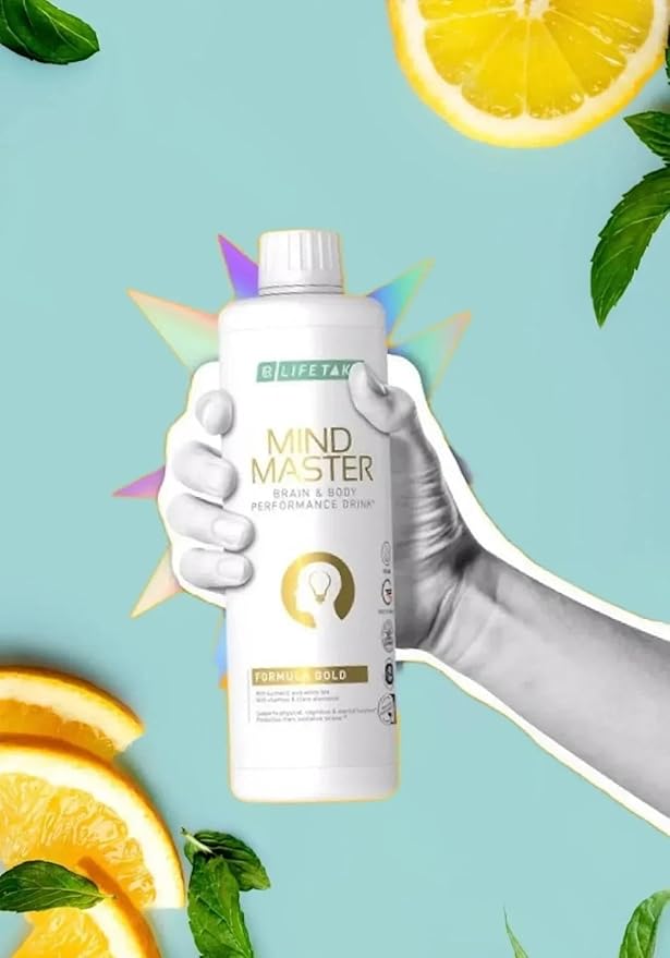 LR Health&ampBeauty Lifetakt Mind Master Formula Gold Every Day Natural Treatment Women Men Set of 5-500 ml./16.9 fl.oz.