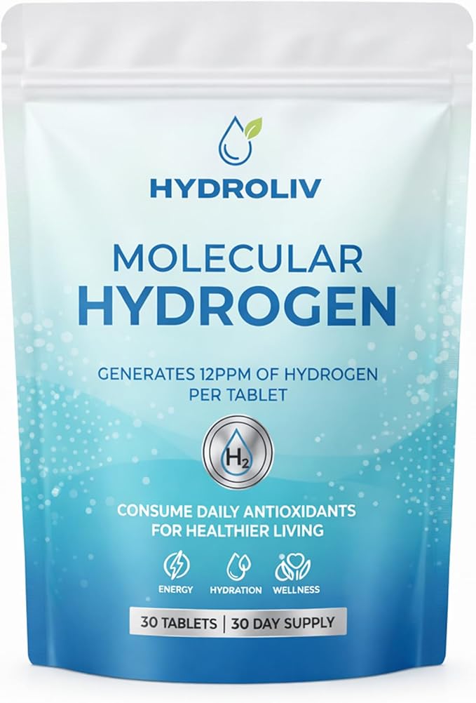 Hydrogen Water Tablets Antioxidant-Rich Supports Brain Energy &amp Health