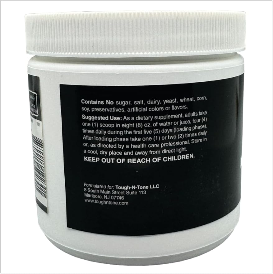 TOUGH-N-TONE 100% Pure Creatine Monohydrate Powder the purest Pharmaceutical Grade creatine monohydrate