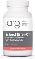 Allergy Research Group Esterol Ester C - Delivers 1.35 g Vitamin C - Buffered Vitamin C with Bioflavonoids &amp Quercetin - Immune &amp Antioxidant Support - 200 Servings - 200 Capsules