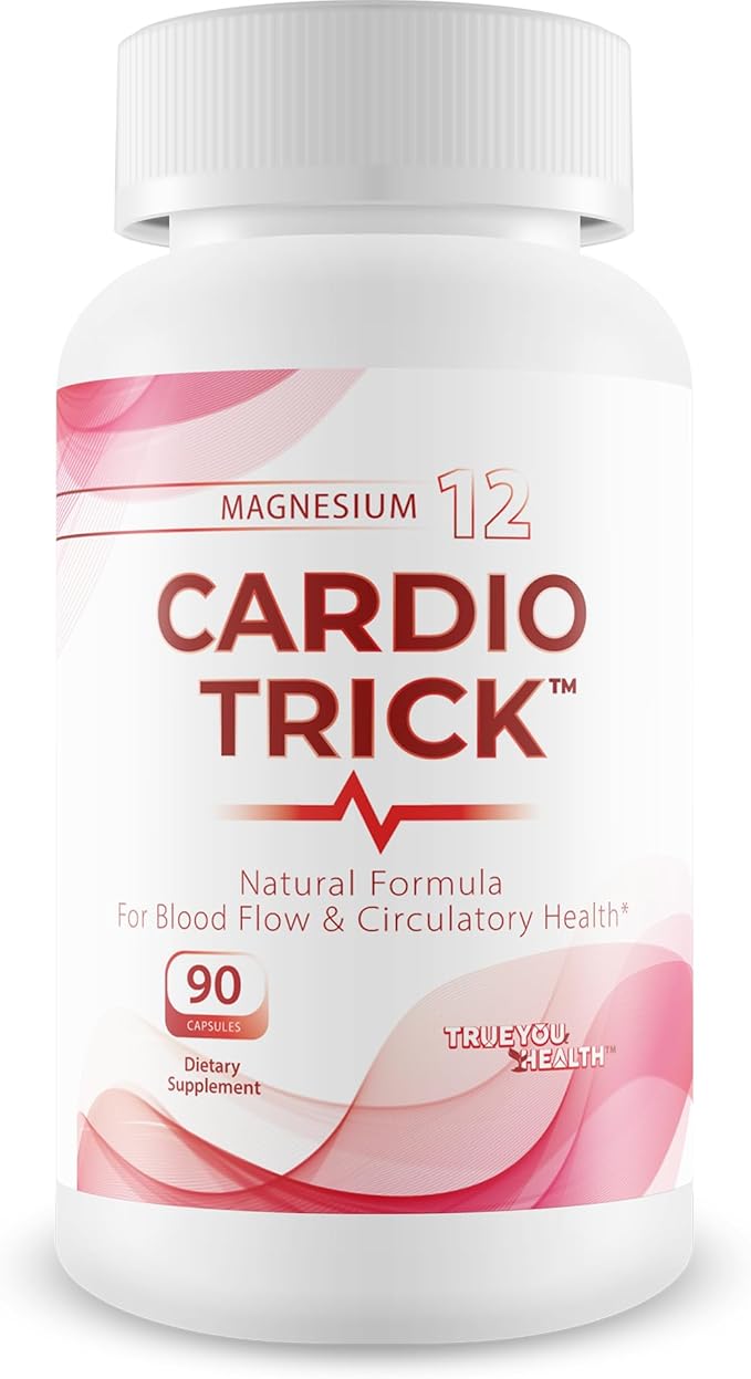 Cardio Trick - Japanese Cucumber Trick for Max Blood Flow Cardio Care &amp Healthy Pressure - Healthy Blood Flow Cardio Plus High Pressure Pills - Advanced Blood Flow Care Pressure Supplement