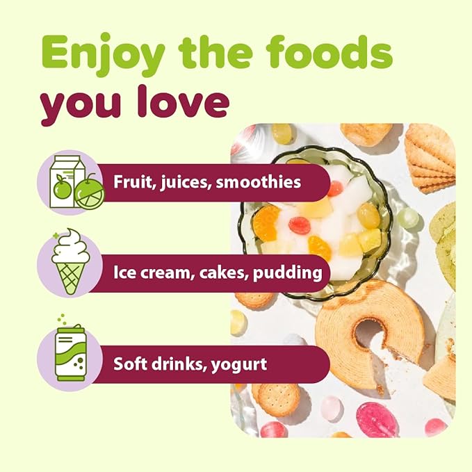 Enzyme Supplement - 90 Capsules so that You can Enjoy Fruits Fruit Juices Soft Drinks and Sweets Again Dietary Supplement Gluten-Free Lactose-Free