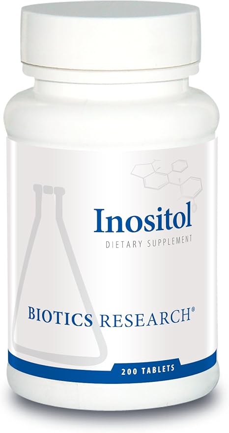 Biotics Research Inositol Corn Free Metabolic Support Brain Health Nootropics Restful Sleep Mood Support Hormonal Balance Female Health 200 Tablets