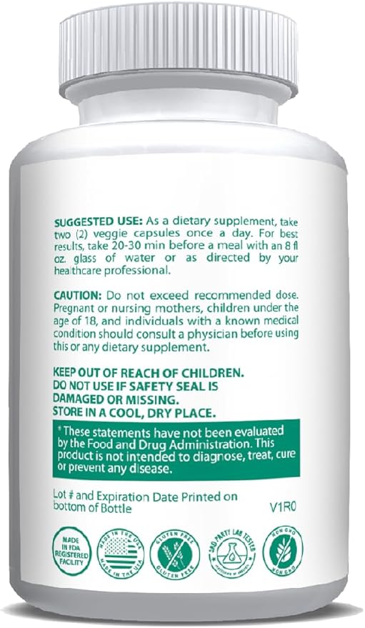 Liver Health | Liver Detox &amp Cleansing Repair Formula with Natural Nutrients Vital to Liver 60 Caps (3 Pack)
