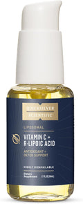 Quicksilver Scientific Vitamin C + R Lipoic Acid - Liposomal Vitamin C with RLA - Antioxidant Detox &amp Immune Support Supplement - with Superior Absorption (50 ml)