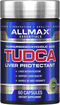 ALLMAX TUDCA+ - 60 Capsules - Liver &amp Gut Health - Gluten Free &amp Non-GMO - 60 Servings
