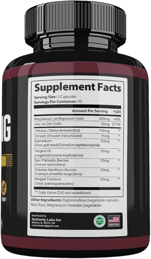 Ultra VigorLong Supplement Advanced Formula Ultra VigorLong for Men Ultra Vigorlong Capsules 90 Count