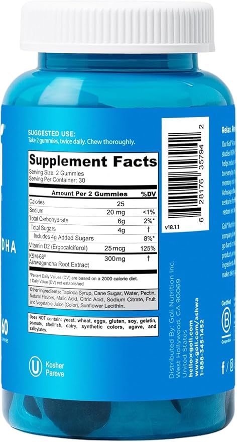 Goli Stress Less Glow More Digest Better Bundle - World's First 3-in-1 Pre Post Probiotic Women's Complete Multi All 13 Essential Vitamins Ashwagandha &amp Vitamin D Gummies Vegan