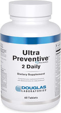 Douglas Laboratories Ultra Preventive 2 Daily | Multivitamin and Mineral Supplement to Support Energy Production Immune Function and Overall Health* | 60 Tablets