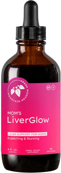 Mountain Meadow Herbs Mom's Liver Glow Advanced Detoxifier and Regenerator to Support Liver Health and Function - 4 oz - for a Happy Liver