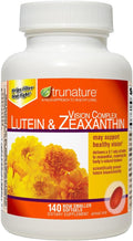Vision Complex Lutein &amp Zeaxanthin 140 Softgels Dietary Supplement with Marigold Flower Extract 25mg Lutein 5mg Zeaxanthin Helps Filter Blue Light