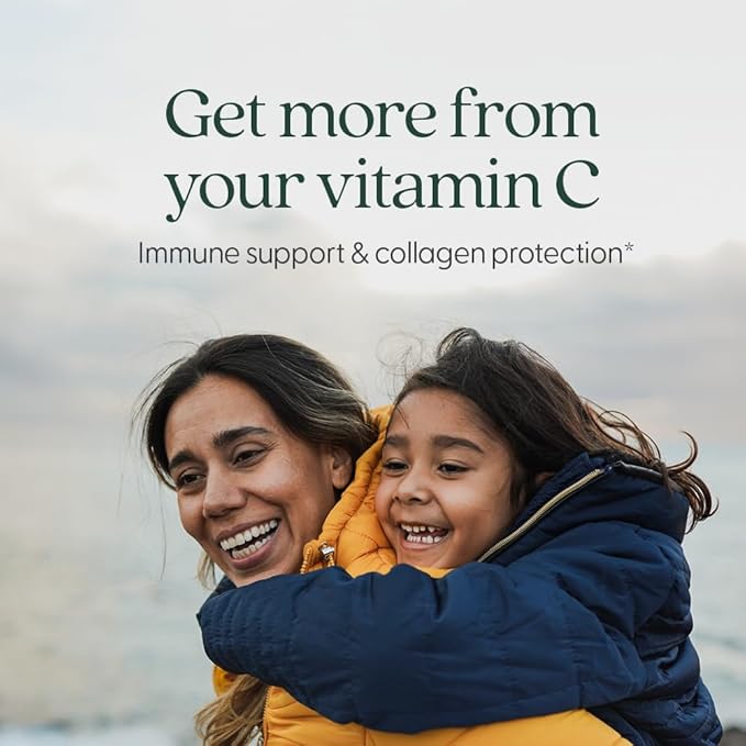 New Chapter Fermented Vitamin C + Elderberry ONE Daily for Immune Support &amp Collagen Protection Made with Organic Herbs Certified Vegan Gluten Free 60 Count