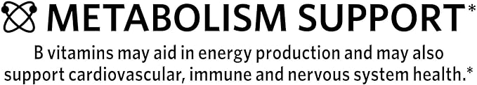 Spring Valley Super Vitamin B Complex Calcium Carbonate Ascorbic Acid 250 Tablets - Set by Basket Goods