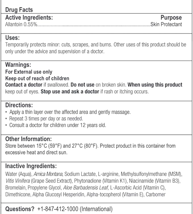 Supplement &amp Gel Bundle | Combination Treatment | Help Clear Bruises &amp Reduce Swelling