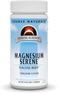 Source Naturals Serene Science Magnesium Serene Peaceful Body* Tangerine Flavored - 9 Ounce Powder
