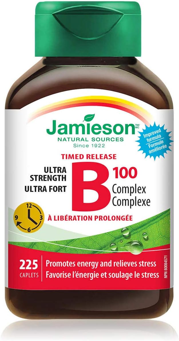 Jamieson Timed Release B100 Complex 225 caplets