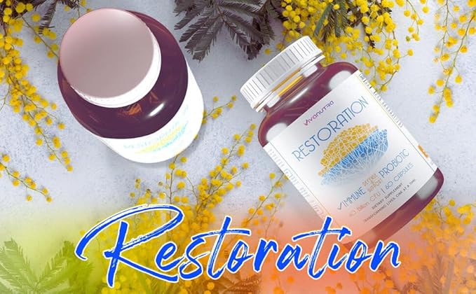 Restoration Toenail Fungus Treatment Probiotic Pills - Nail Fungus Treatment For Toenail fungus Fungi Foot Repair Extra strength Intensive Toe Nail renewal feet Fungus Supplement - Month Supply 60ct