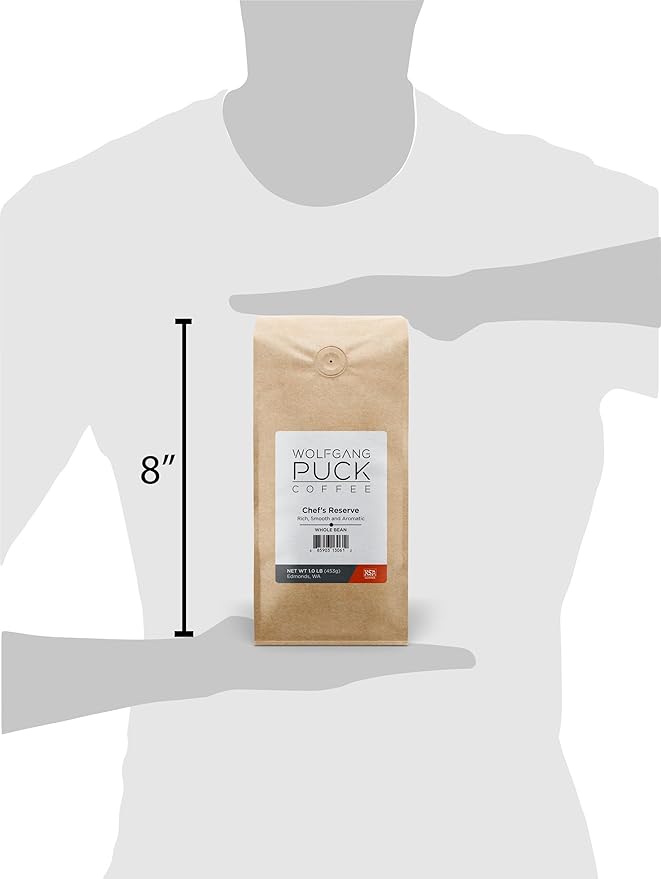 Wolfgang Puck Coffee Chef's Reserve Whole Bean 6 x 1lb. (013861)