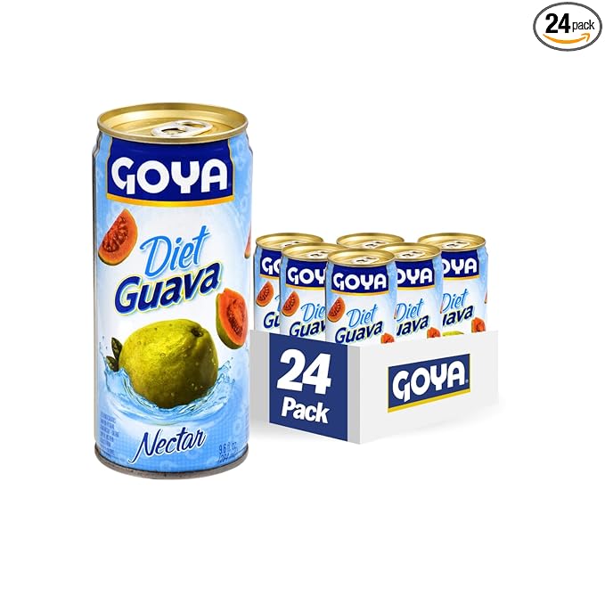 Goya Foods Diet Guava Nectar 9.6 Fl Oz (Pack of 24)